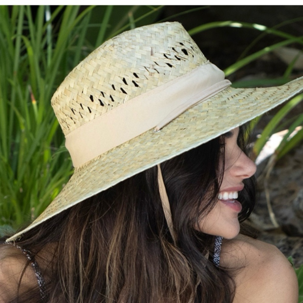 Gold Coast Lifeguard Straw Hat One Size Great Condition